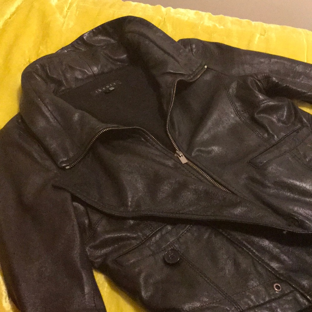 Leather Theory Moto jacket